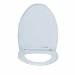 PARRYWARE STANDARD Series Plastic/PVC SOLID N SOFT CLOSE SEAT COVER (White) | Oval P02-PAR-E8356-W