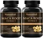 Naturewell Natural Maca Root Extract, 60 Capsules Each (Pack Of 2)