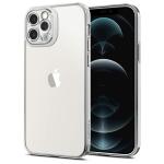 Spigen Chrome Silver TPU Optik Crystal Back Cover Case Designed For Iphone 12 Pro