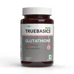 TrueBasics Glutathione with Nutroxsun, Biotin & Vitamin E, For Healthy And Youthful Skin, Clinically Researched Ingredients, 30 Glutathione Tablets