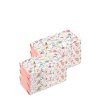 Home Float Multicolor Paper Ultra Soft Premium Tissue Paper Box and Wet Wipes, 100 Pulls Each (Pack of 6)