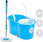 Jsn Bue Foor Ceaning Bucket And Mop Set Mop Bucket Refi Mop Spinner Mop Mop Set Ceaning Mops Foor Mop