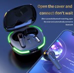 CALLTALK Gaming Series Pro 60 Earbuds/TWs/buds 5.1 Earbuds Bluetooth Black True Wireless Bluetooth Headset (Black, True Wireless)