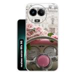 Snazzy Multicolor Silicon Shock Proof Back Cover for realme narzo 60X 5G