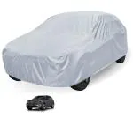 Auto Hub Car Cover Compatible with Volkswagen Taigun with Water Resistant, Triple Stitched, Taigun Car Cover- Silver