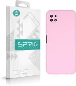 Sprig Liquid Silicone Rose Pink Back Cover For Samsung Galaxy A22 5G, Galaxy A22 5G