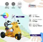 ODELEE Vivo Kids Ride On Scooter Bike With Music Lights & Foot Accelerator
