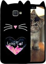 Aviaaz Samsung Galaxy J5 Prime 3D Black Rubber Back Cover