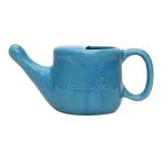 HealthAndYoga Flojar Superior Ceramic Neti Pot - Blue