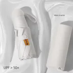 Mini Umbrella (Manual Open) Compact Travelling Umbrella for Summer&Rain,Mini Pocket Umbrella, Umbrellas for rain, Kids Umbrella, Windproof Umberalla for Man, Women & Kids 6 Ribs (White)