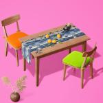 ArtzFolio Fish Aquarium | Table Runner for Dining & Center Table | Velvet Fabric | 12 x 72 inch (30 x 183 cms)