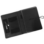 Portronics Power Wallet 10K POR-262, Smart Travel Organiser, Travel Wallet, Built-in 10000 mAh Power Bank for All Android & iOS Phones, 160 Page Embedded Diary (Black) (POR-262)