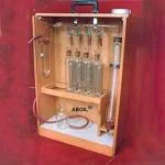 ABGIL Borosilicate Glass Orsat Gas Analysis Apparatus 4 Test Manifold