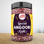 Woospices Angoori Goli 370g | Exquisite Mukhwas Delight | After-Meal Bliss | Jar Pack for Freshness