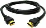 Terabyte Black 2.5 M Hdmi Cable 2.5 M 2.50 Meter Ethernet 10 Gbps Male To Gold Plated Hd 1080P