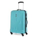 Stony Brook By Nasher Miles Storm Hard-Sided Polycarbonate Check-in Luggage Teal 24 inch |65cm Trolley Bag