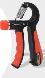 ShopiMoz Hand Grip Strength Trainer, Hand Grip Strengthener with Counter, Adjustable Resistance 10 to 100 kg, Non-Slip Gripper, for Athletes & Hand Exercising (Multicolor)