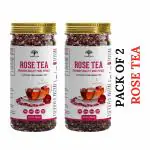 Vanalaya Rose Tea For Glowing Skin, Weight loss Made with 100% Natural Rose Petals 30gm Pack of 2