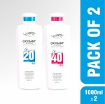 Purobio Oxydant Gel Developer 20 and 40 volume Combo hair colour cream Man & Woman 1000ml (Pack of 2)