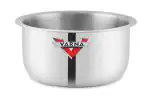 VARNA STAINLESS STEEL Triply Tope, Patila| (Size 18)| 2 Litre
