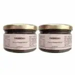 DARKINS Choco Peanut Elixir | Chocolate Spread | Unrefined Cane Sugar | Vegan Chocolate Spread | Gluten Free Spread | Delicious Spread | Peanut spread crunchy | 160g Each Pack of 2