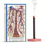 PHOOL - Sandalwood Bambooless Incense Sticks | Charcoal free 100% | certified natural | Pack of 40 sticks | Phool Luxury Incense