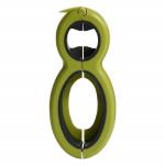 Wolblix Multi-function 6 In 1 Stainless Steel Can Opener Creative Beer Bottle Opener Fashion Jar Opener Practical Kitchen Tool-in Openers