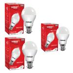 Eveready 14 Watt and 7 Watt Round B22D LED Bulb Pack of 3(14 Watt Pack of 2,7 Watt Pack of 1)