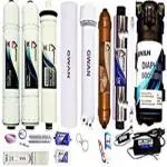 GWAN H TECH India RO Kit with 100 GPD Booster Pump, Copper Winding, Multistage Copper Mineral for RO
