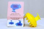 HETOPETO Scalp Massager Hair Growth, Manual Soft Silicone Shampoo Brush, Handheld Scalp Massager Manual Multi colour