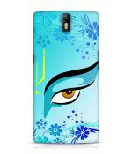 Bhai Cover Oneplus 1 Lord Krishna Eyes Back Case Cover