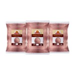 Ghotaram Kala Loon Powder Black Salt Powder / Kala Namak An Essential and Flavorful Salt for Your Cooking Needs / Sulemani Kala Namak Powder Rich in Minerals, Vitamins | Sanchal Loon-1900GM*3Pack