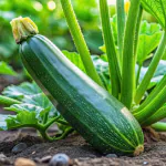 JIGNISHA SEEDS Zucchini Green Vegetable Seeds Pack Of 10