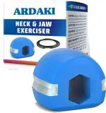 ARDAKI Jawline Exerciser Jaw, Face, and Neck Exerciser - Define Your Jawline, Slim and Tone Your Face, Look Younger and Healthier - Helps Reduce Stress and Craving- Free Jawline Rop Hanger For neck