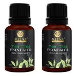 Meena Elements Celebrate Beauty. Celebrate You Tea Tree Aromatherapy Premium Essential Oil, 15Ml (Pack of 2)