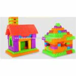 Vastate (52 Block + 8 Wheels) 60 PCs Blocks STEM Educational Kids Toys Building Block Toys