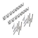 ONJECX Stainless Steel High Quality Primium range 8 Pin Goli Cloth Hanger Wall Mounted Bathroom Cloth Hanger,Cloth Wall Hook,Door Hooks Rail for Hanging Keys,Clothes,Towel Khunti (Pack of 2) ( HS08SS)