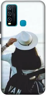 SARTOOLIYA Vivo Y30 Multicolor Plastic Love Wallpaper Printed Water Proof Back Cover