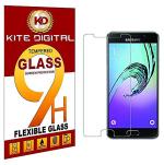 Kite Digital Samsung Galaxy A3 SM-A310 Premium Tempered Glass Screen Protector Slim 9H Hardness 2.5D