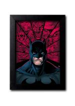 Blue Nexus Colorful Batman Wall Poster with Wall Frame Room Art Painting Collection A4 size 10x13