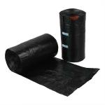 Ink Craft Garbage Bags, Black Drawstring Trash Bags-4 Roll