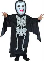 Hippity Hop Multicolor Bhoot Skeleton Halloween Costume