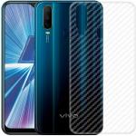 Kite Digital Vivo Y12 Back Screen Protective Film Carbon Fiber Skin Transparent Screen Guard Sticker
