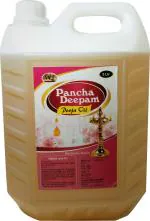 WQT Pancha Deepa Pooja Oil For Diya and Religious Ceremonies - 5000 ML (Pack of 1)
