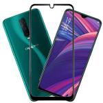 Hobbytronics Oppo K1 Black Scratch Resistant, Anti Fingerprint with Bubble Proof Tempered Glass Screen Protector (18 x 10 x 2 cm)