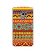 Casotec Artistic Rangoli Design Printed Silicon Soft TPU Back Case Cover for Lenovo K4 Note