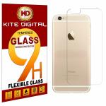 Kite Digital Screen Protector for Apple iPhone 6/6S Back Premium Tempered Glass Slim 9H Hardness 2.5D
