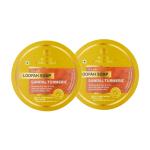 Khadi Organique Sandal Turmeric Loofah Soap | Natural Herbal Handmade Bathing Soap | Khadi Soap