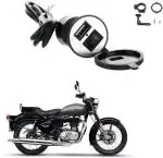 Zieozed 2.1A Quick Fast Charging Usb Charger For Royal Enfield Classic Desert Storm, Classic 350, Classic, Classic 500, Universal For Bike