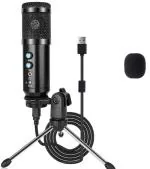 Kh Cardioid USB Condenser Microphone for Laptop and PC
